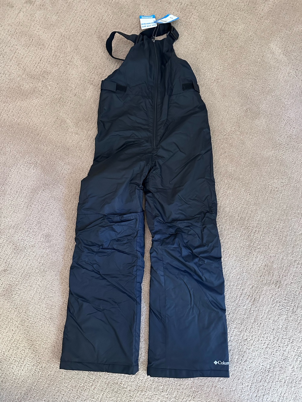 Youth Columbia black youth insulated pants NWT